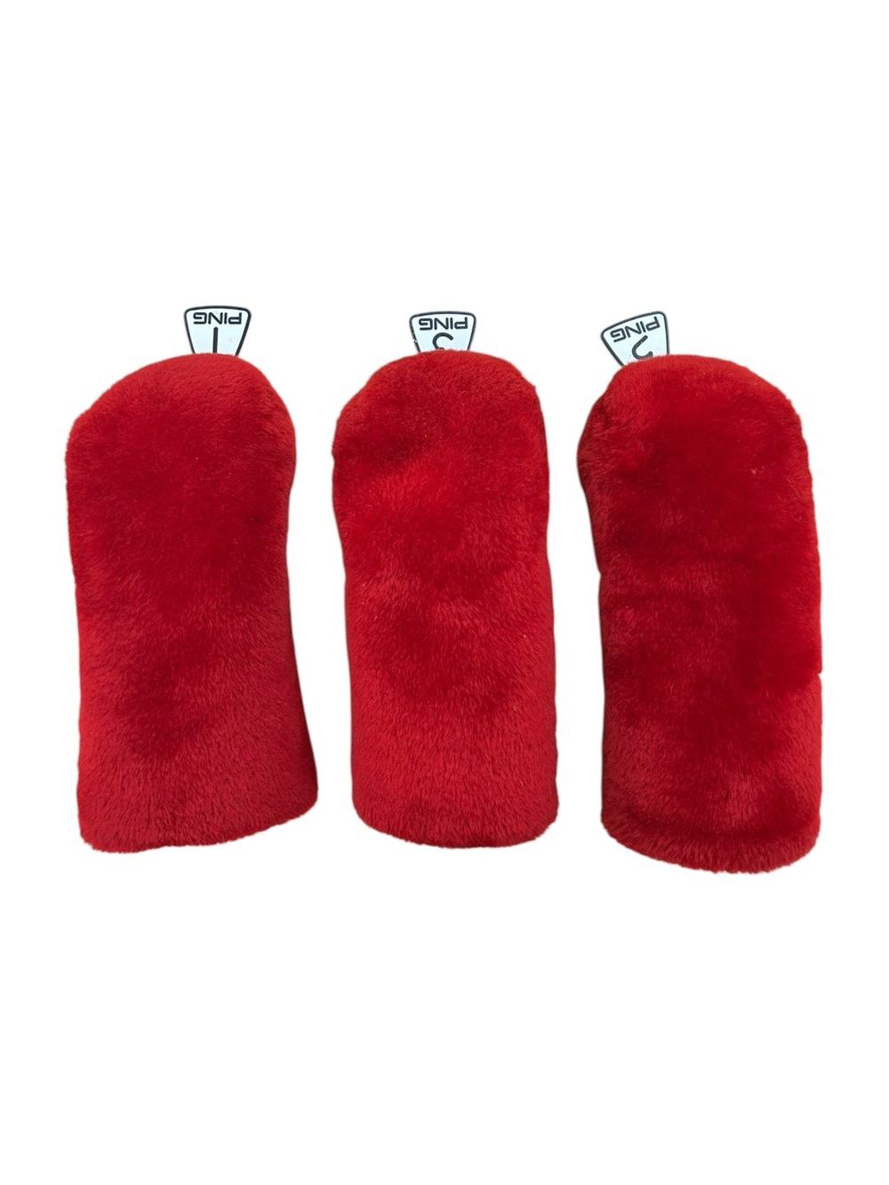 SOLD | Vintage PING Fuzzy Golf Head Cover Set